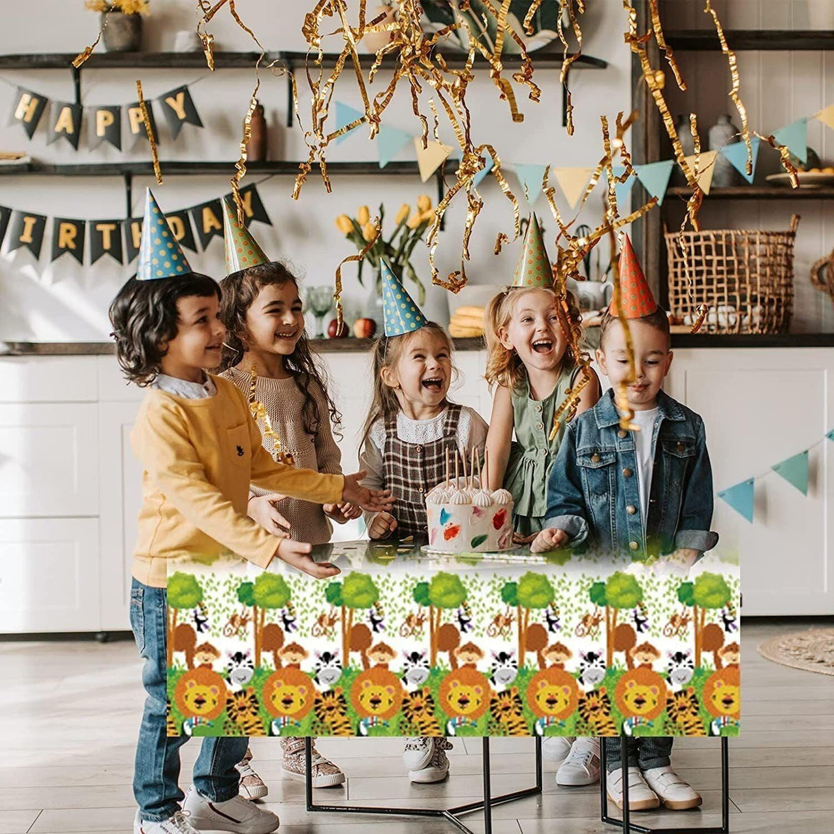 Oilproof Washable Plastic Tablecloth 1PC