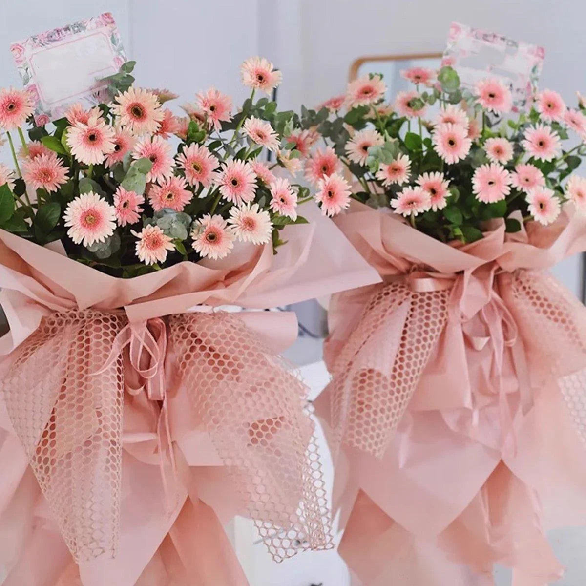 Mesh Bouquet Wrapping Paper 5 Rolls