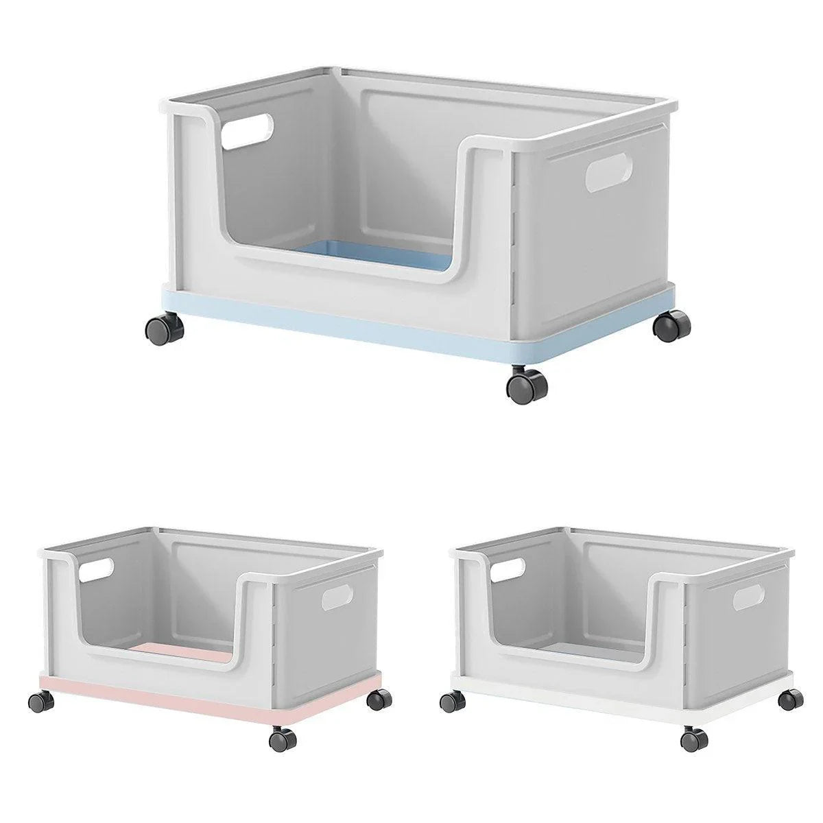 Under Desk Book Storage Box 1PC