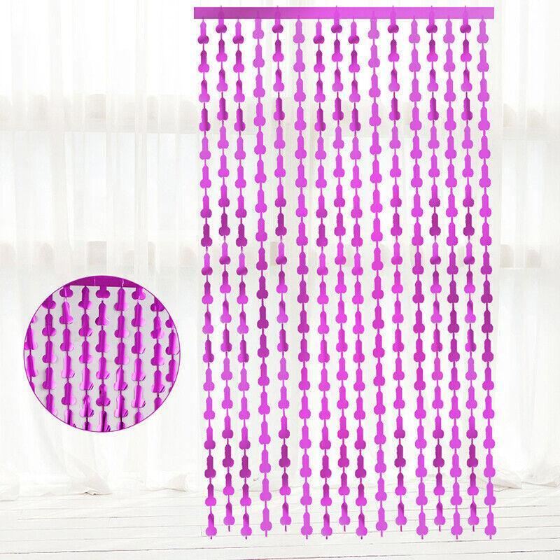Willy Tinsel Curtain Metalic BackDrop 1PCS