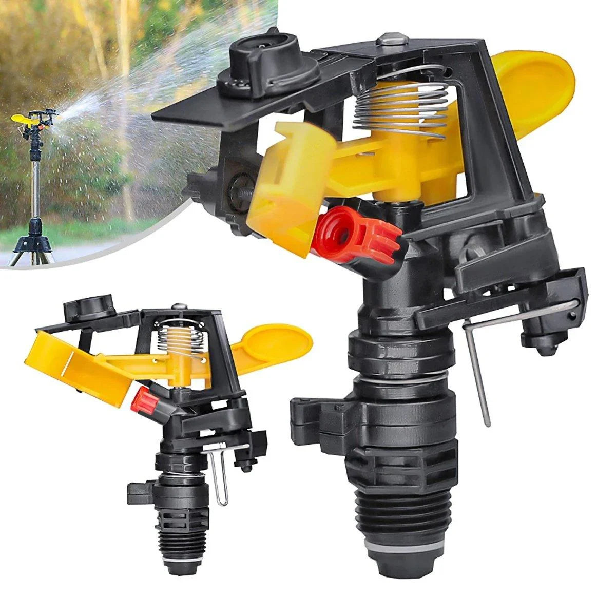 Agricultural Irrigation Lawn Rotating Sprinkler Heads 6Colours 1PCS