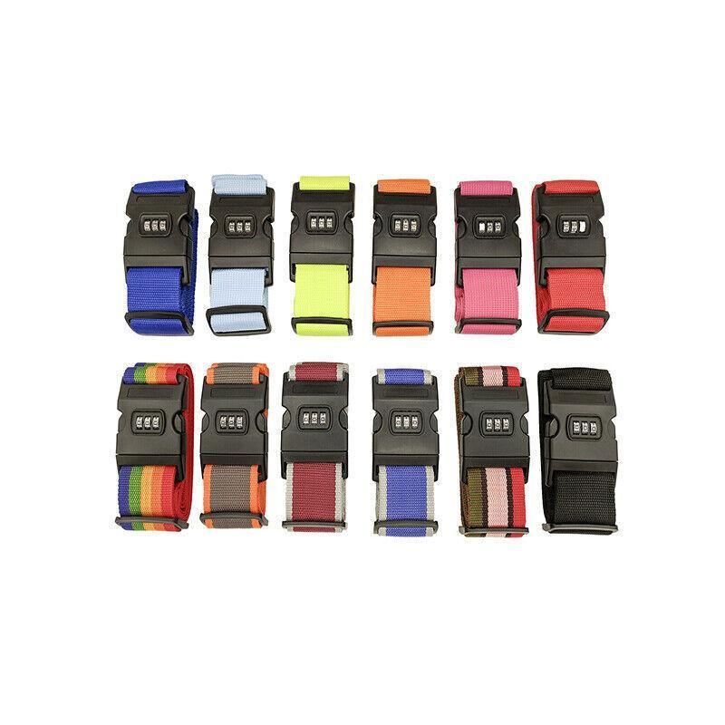 Luggage Strap Nylon Packing Belt 12Colours 1CS