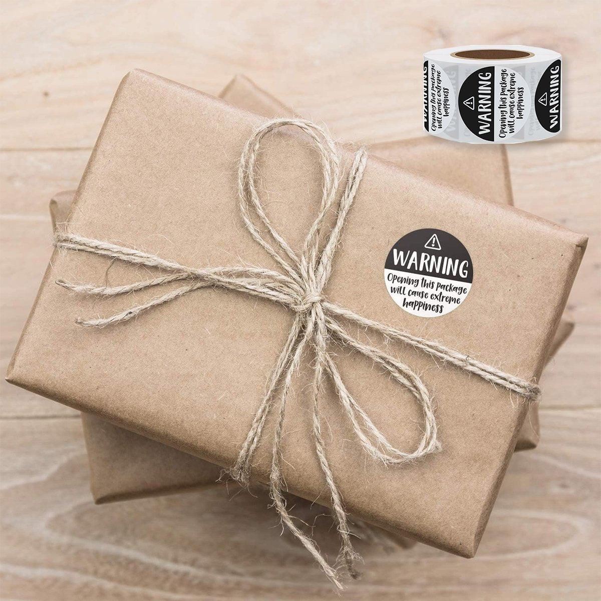 Warning Sticker Safety Stickers 8 Pattern 500PCS