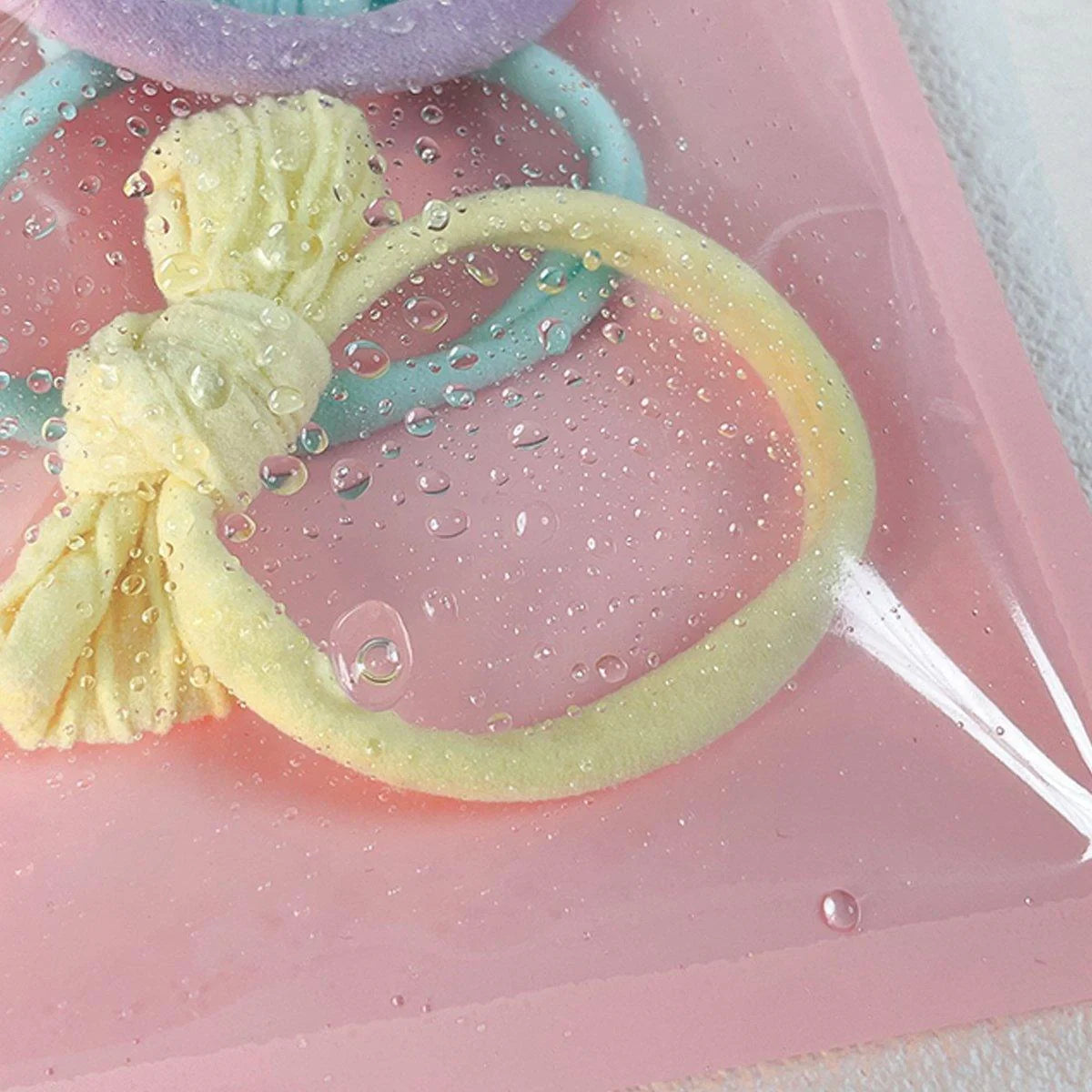 100pcs Colour Zip Lock Bags Transparent Seal Pouches