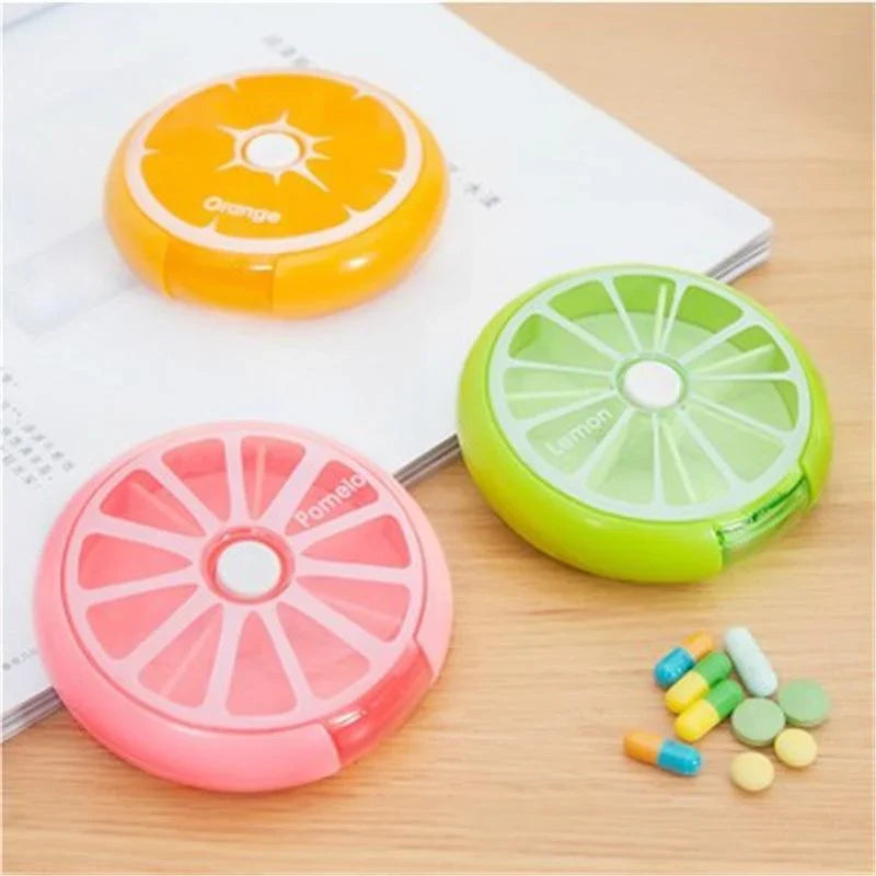 Pill Organiser Case Box 3Colours 1PC