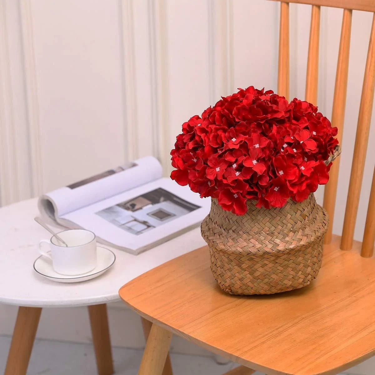 Hydrangea Artificial Flowers 3PCS