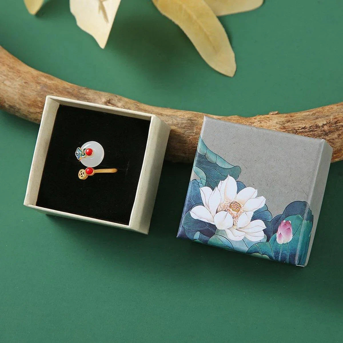 High-Quality Paper Jewelry Boxes 50PCS