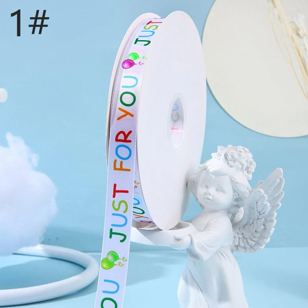 Polyester Happy Birthday Ribbon 100Yard