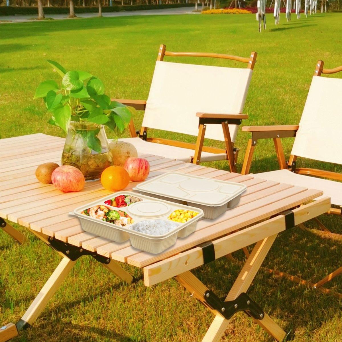 50pcs Degradable Corn Starch Box Food Container