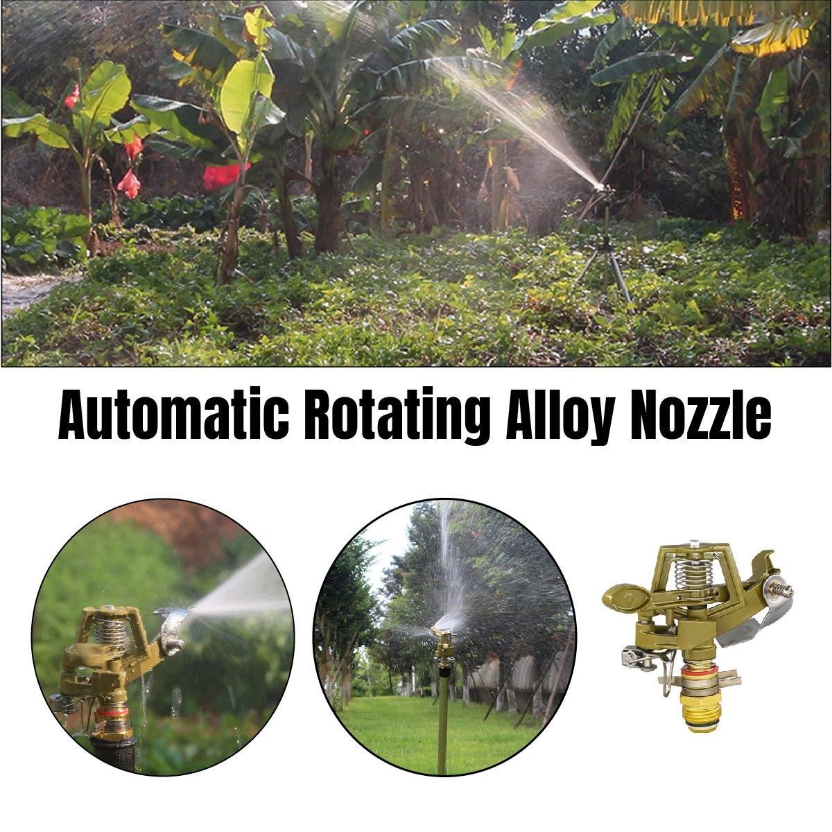 Garden Lawn Sprinkler Rotating Head  Nozzle 1PC