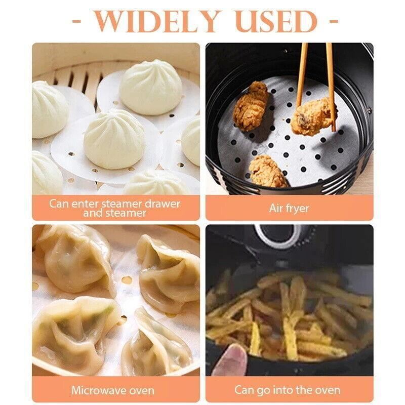 Air Fryer Parchment Paper Round 100PCS