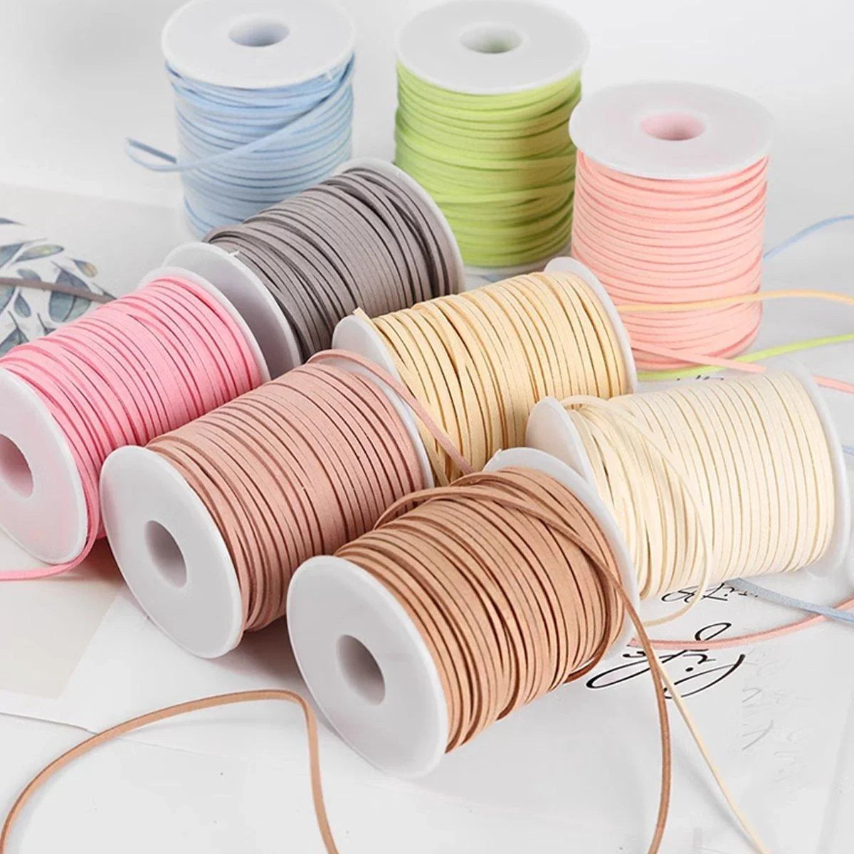 32 Colours Leather Rope Gift Box Packaging Belt