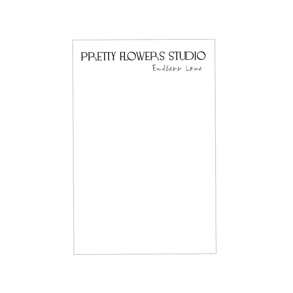 Wrapping Paper Floral Packaging 100 PCS