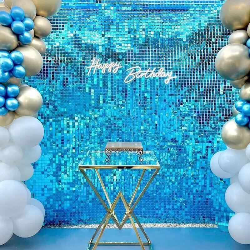 Rectangle Tinsel Curtain Shimmer Wall Backdrop 1PC