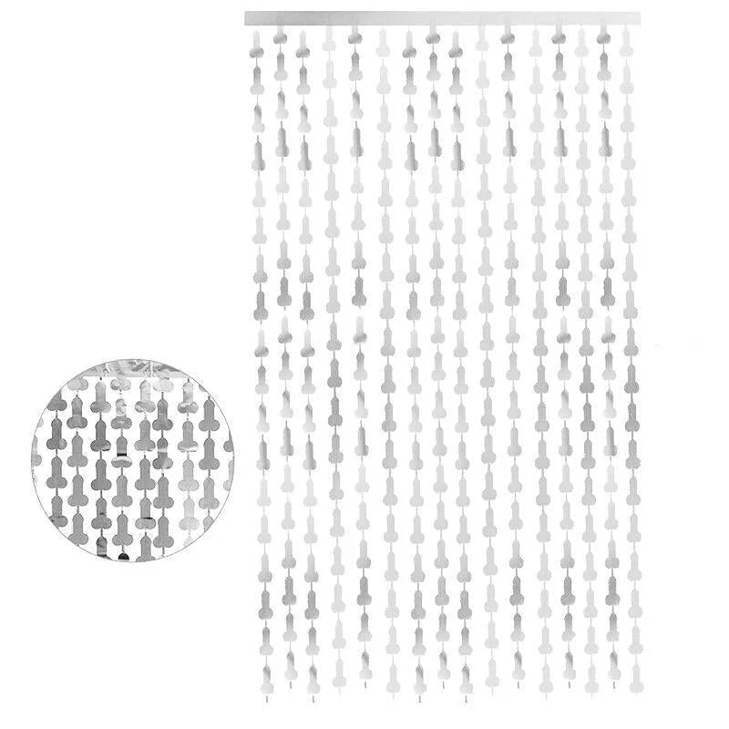 Willy Tinsel Curtain Metalic BackDrop 1PCS