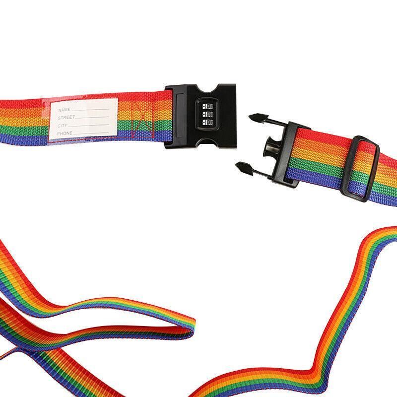 Luggage Strap Nylon Packing Belt 12Colours 1CS