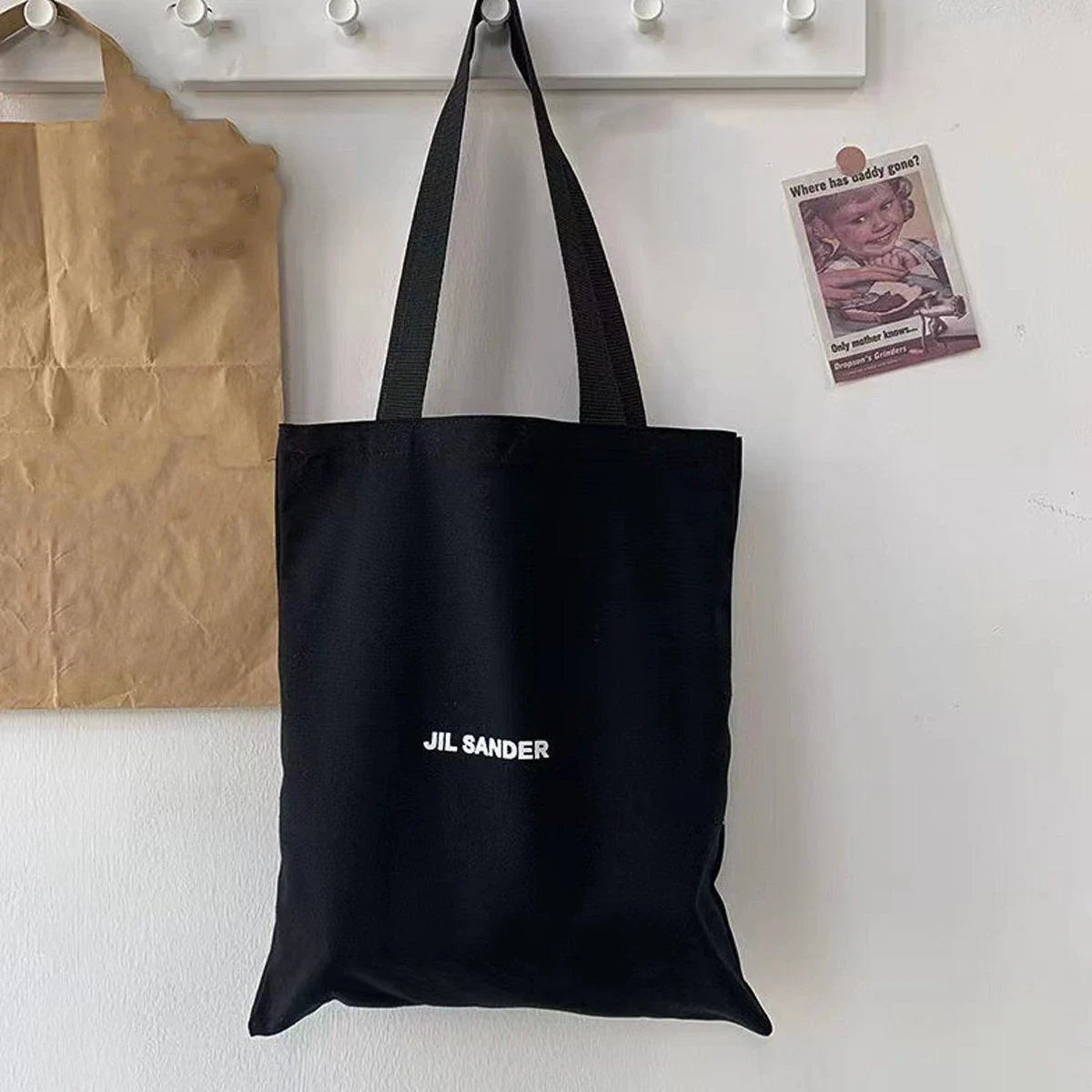 High-Quality Canvas Shoulder Bags 1PC