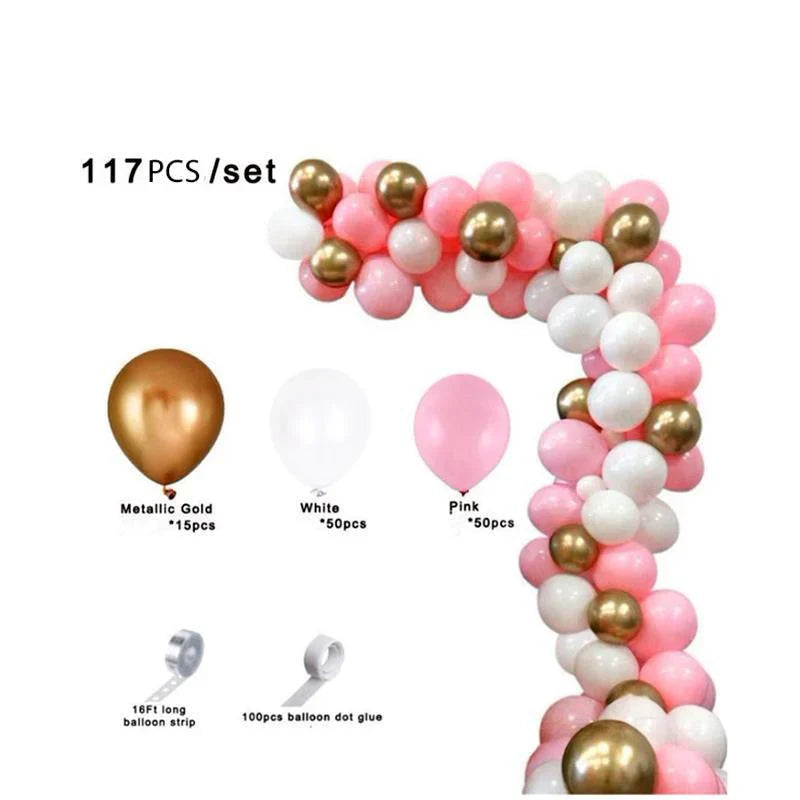 Macaron Balloon Arch Kit Party Decor Various 96-195PCS