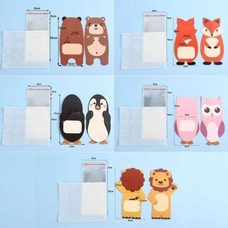 Eco-Friendly Paper Treat Pouches 100PCS