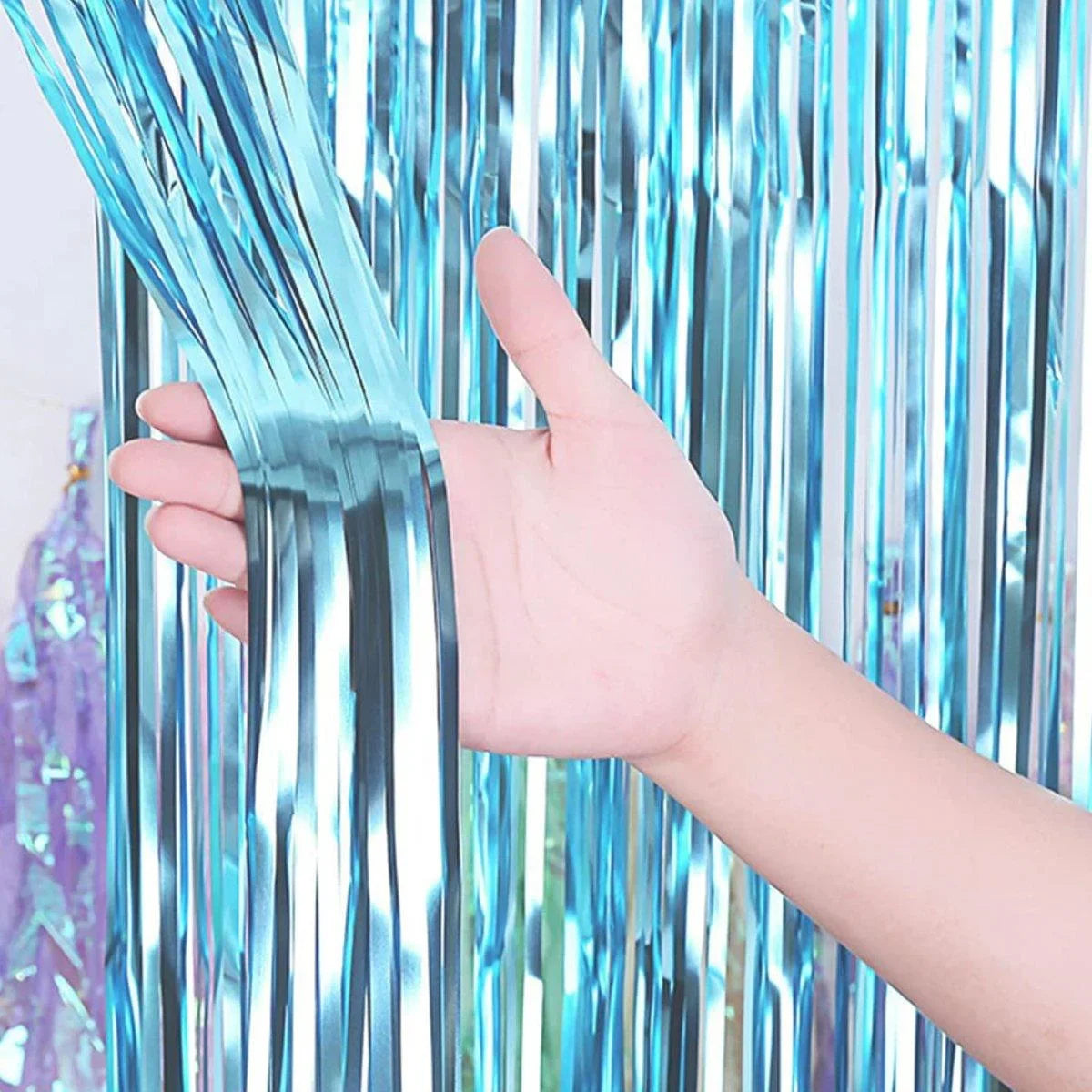 4PCS Balloons Silk Curtain Party Decor