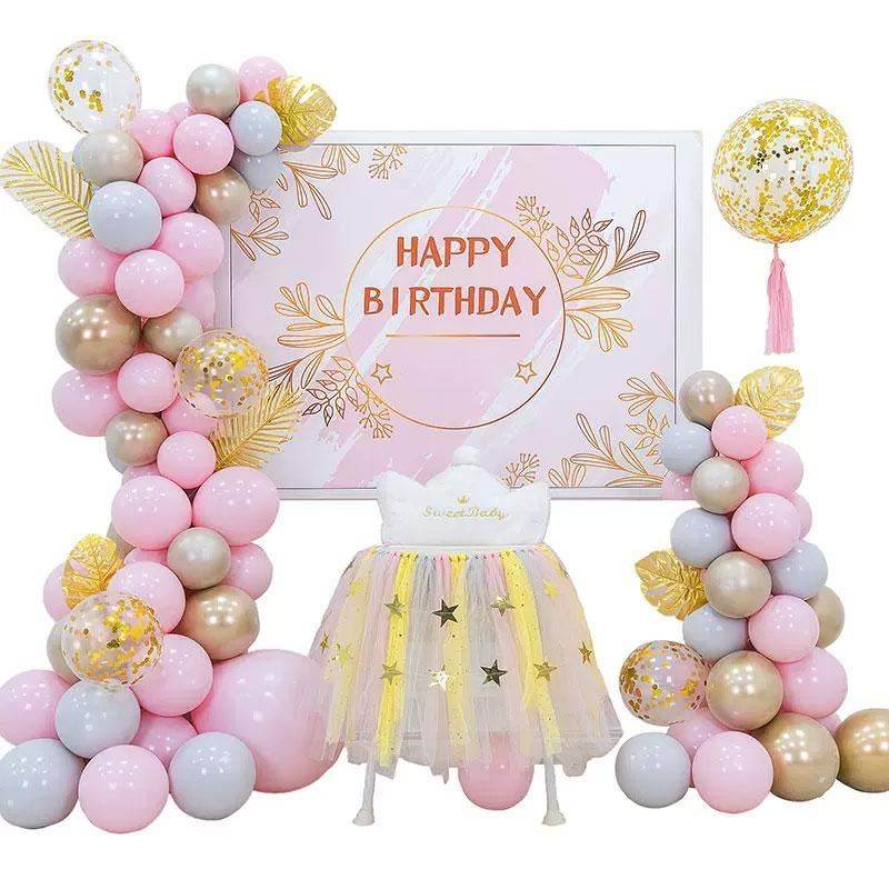Macaron Balloon Arch Kit Party Decor Various 96-195PCS