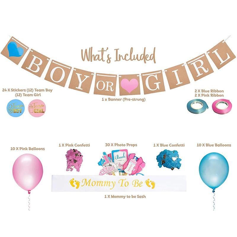 Party Kit Balloon Decorations Supplies Total 93PCS