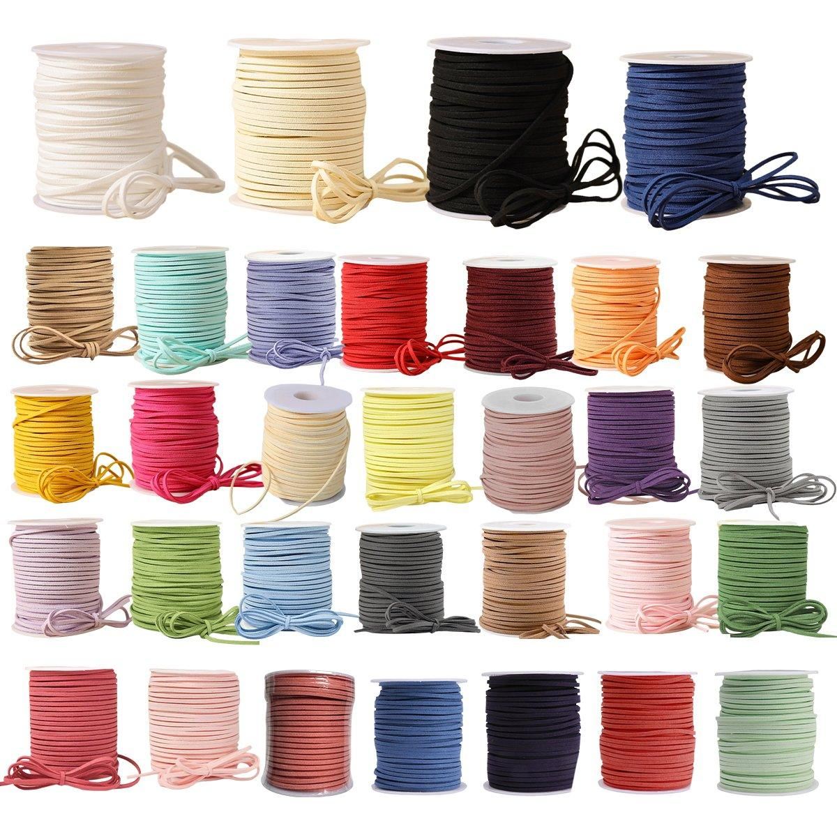 32 Colours Leather Rope Gift Box Packaging Belt