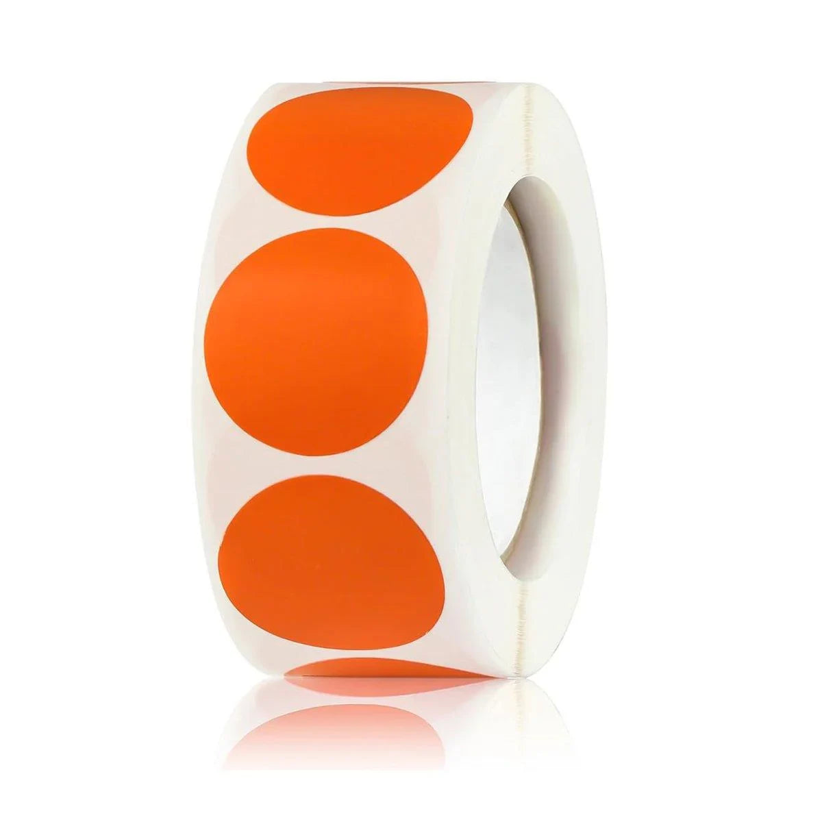 Colored Round Seal Stickers 8 Rolls