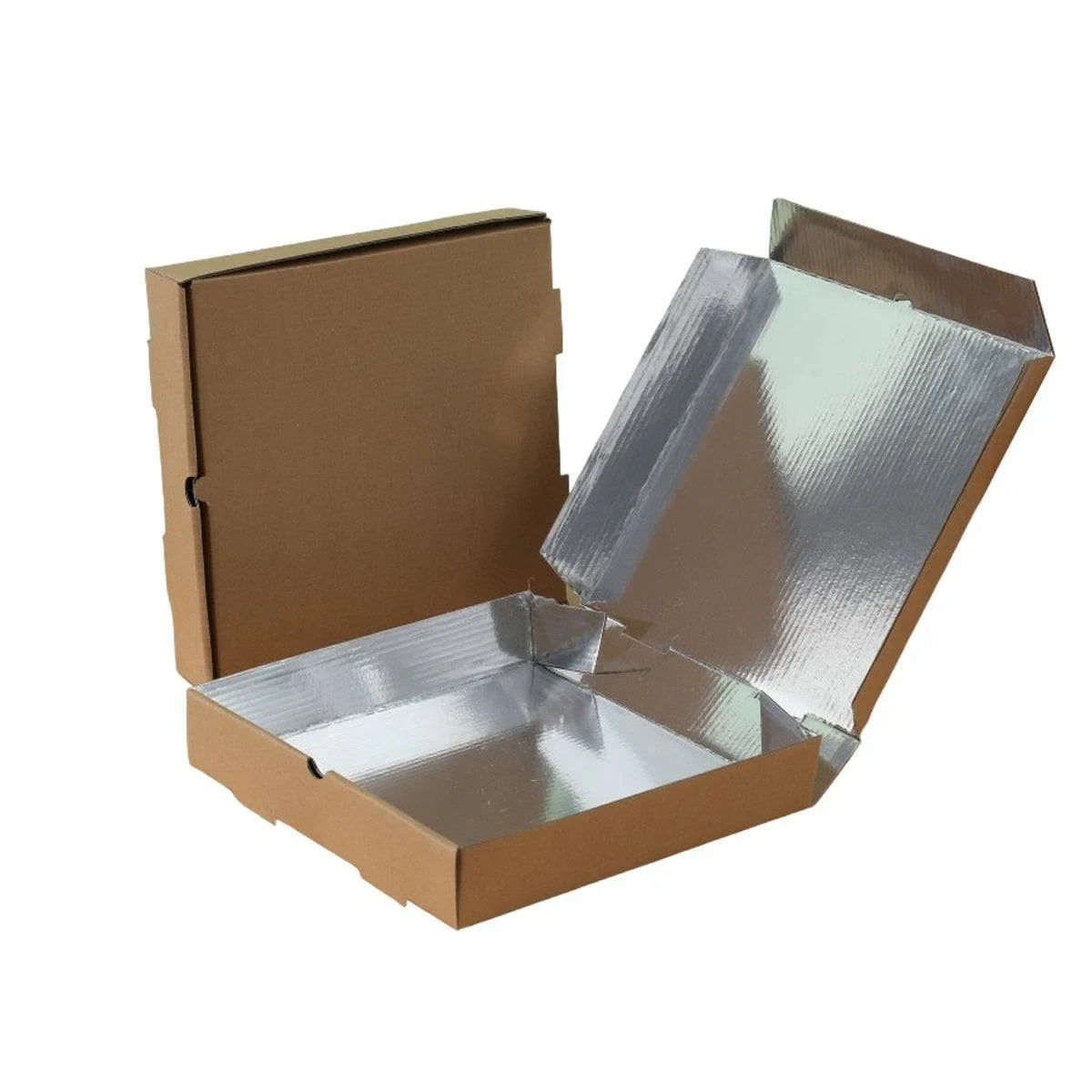 Pizza Boxes Aluminum Foil Lining Heat Retention 50PCS