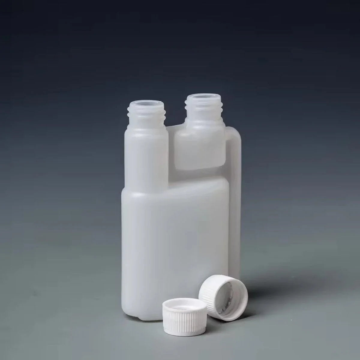 250-1000ml Plastic Twin Chamber Bottle With Tamper Evident Cap