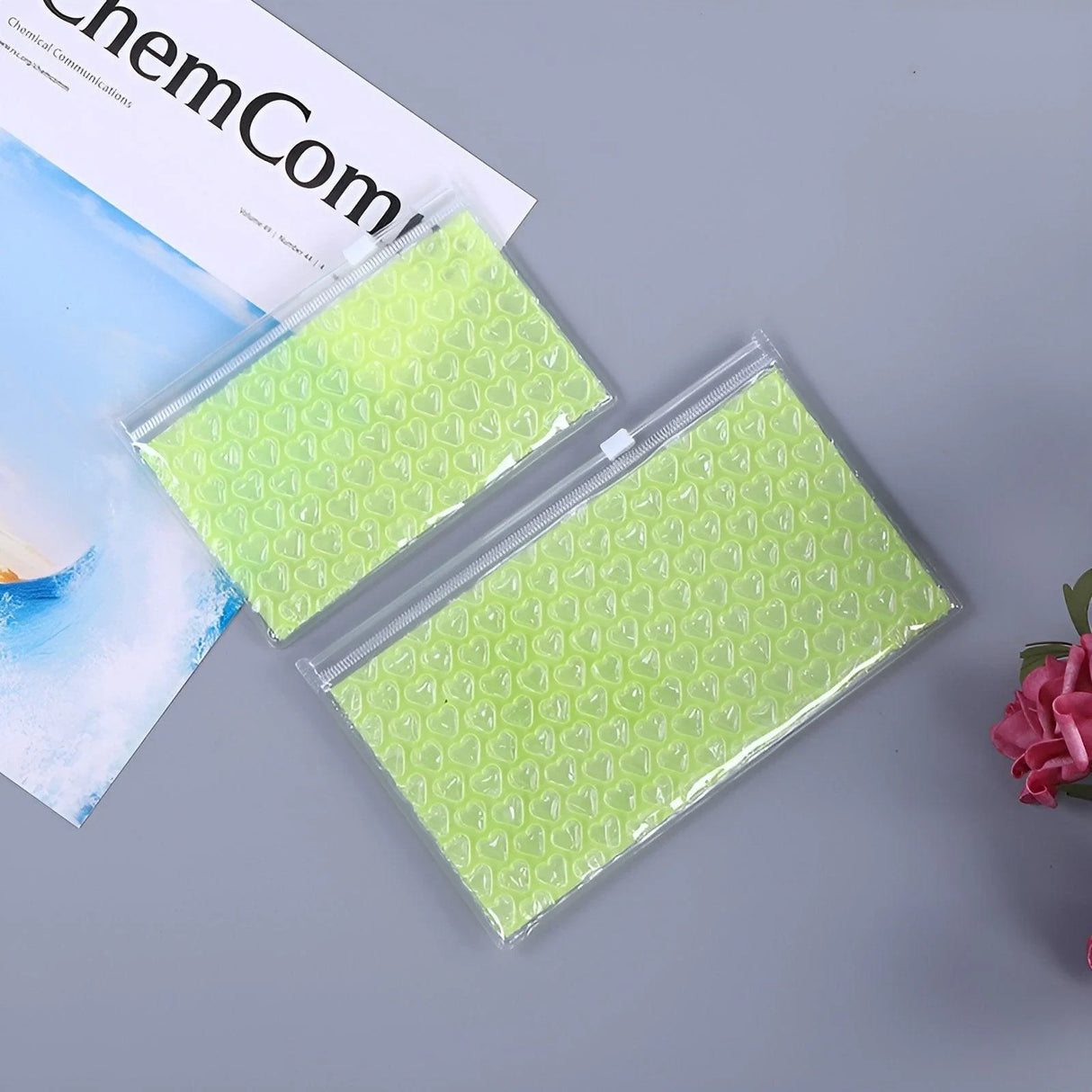 Bubble Ziplock Bags PVC durable versatile use 10 pcs