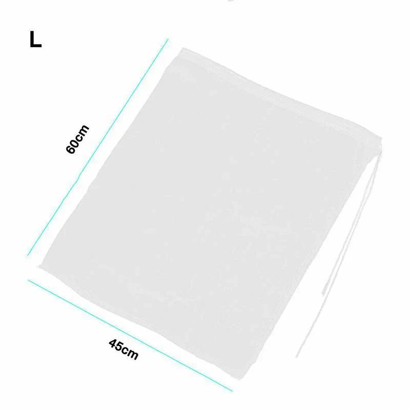 Reusable Nylon Fine Mesh Food Strainer Filter Bag 5-10PCS