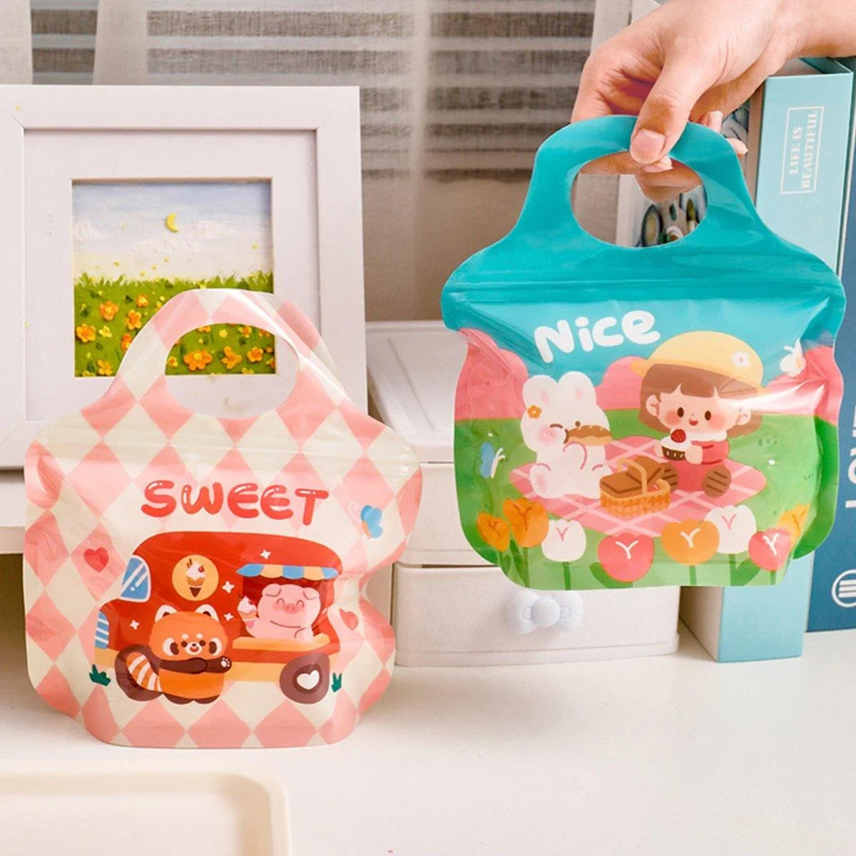 Plastic Candy Bags 50PCS