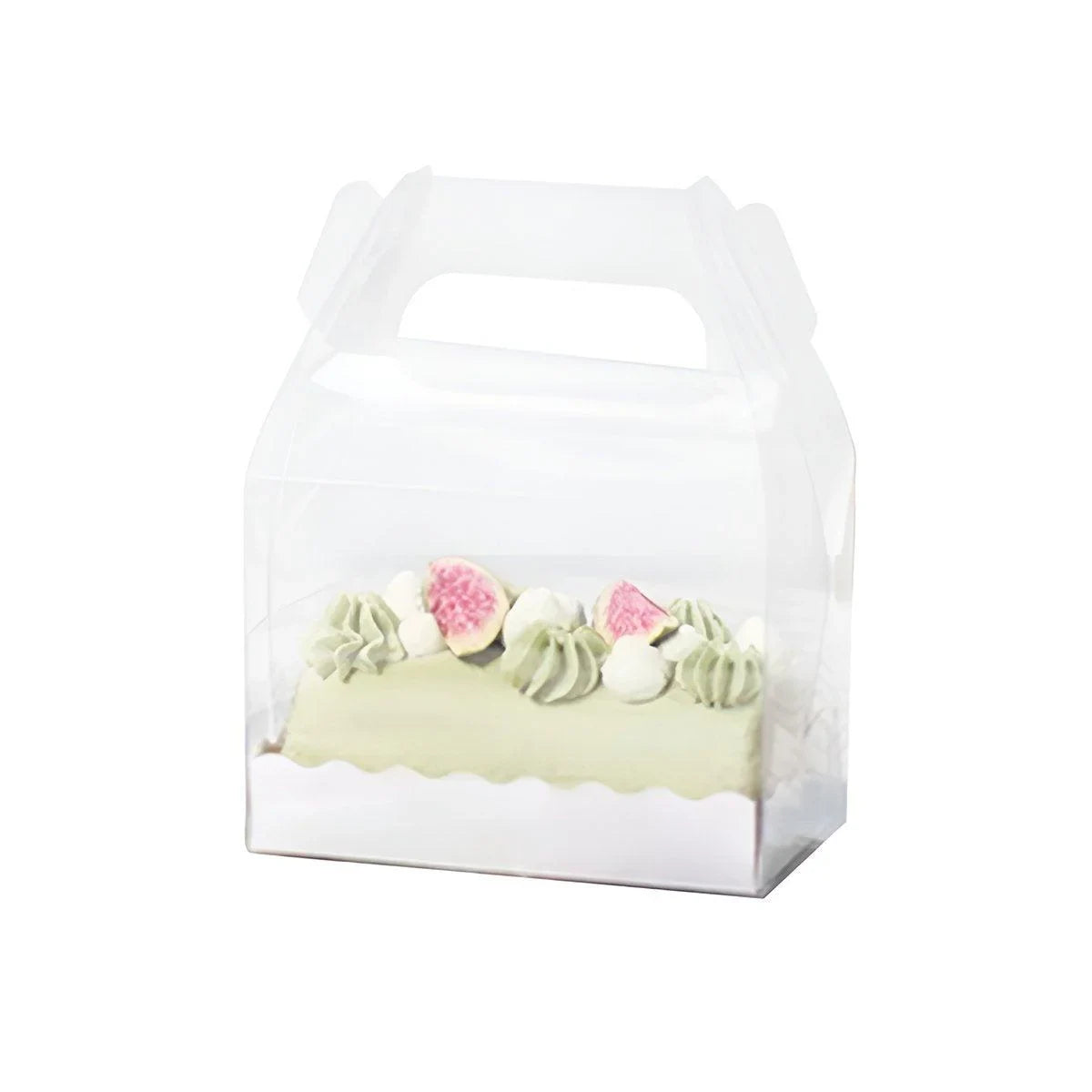 Portable Clear Pastry Boxes for Desserts 25PCS
