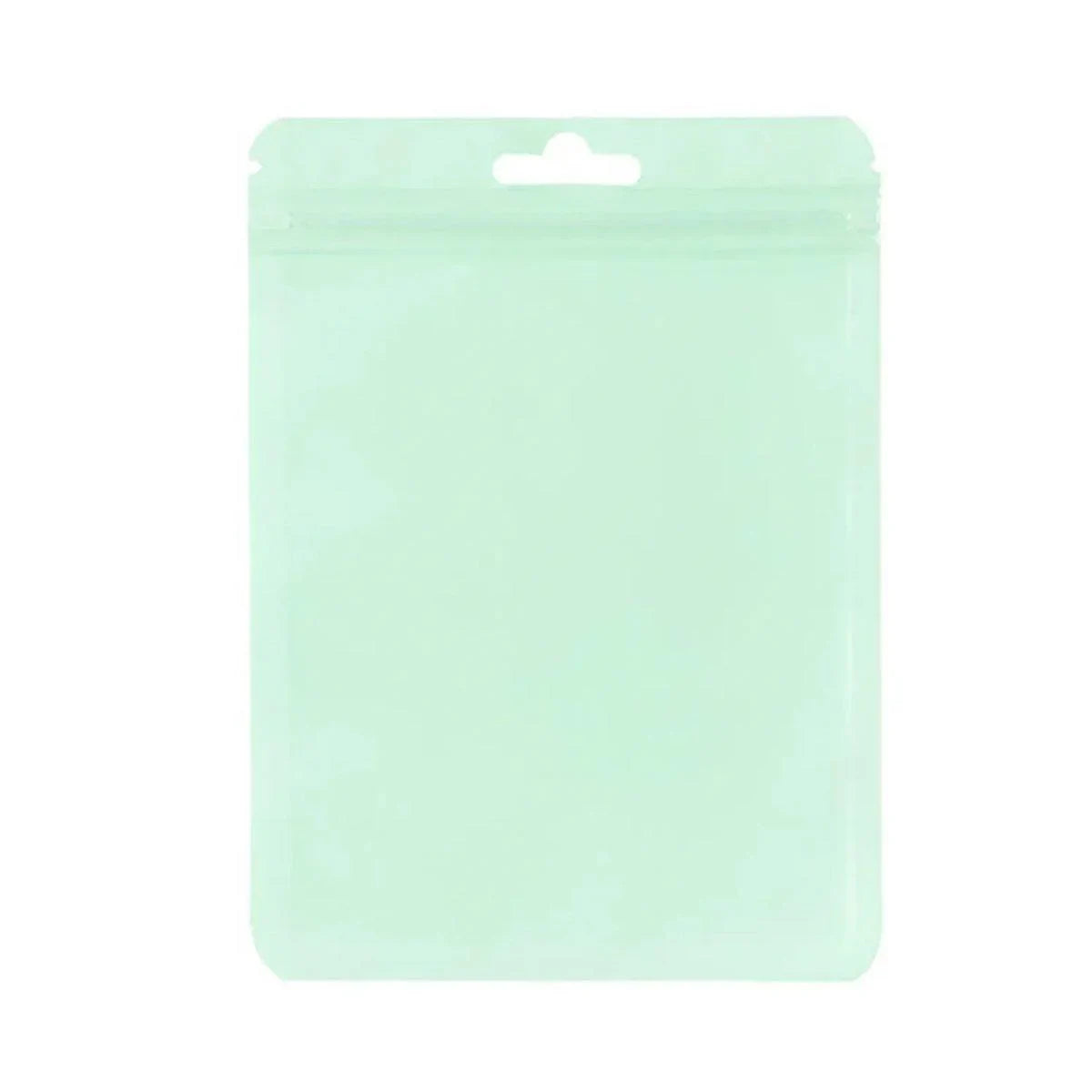 100pcs Colour Zip Lock Bags Transparent Seal Pouches