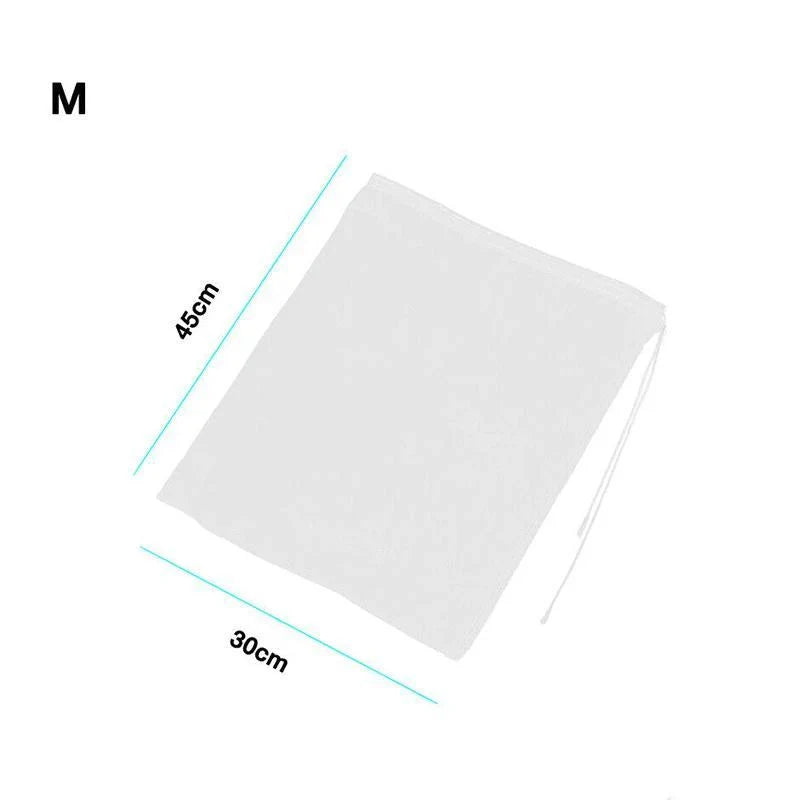 Reusable Nylon Fine Mesh Food Strainer Filter Bag 5-10PCS