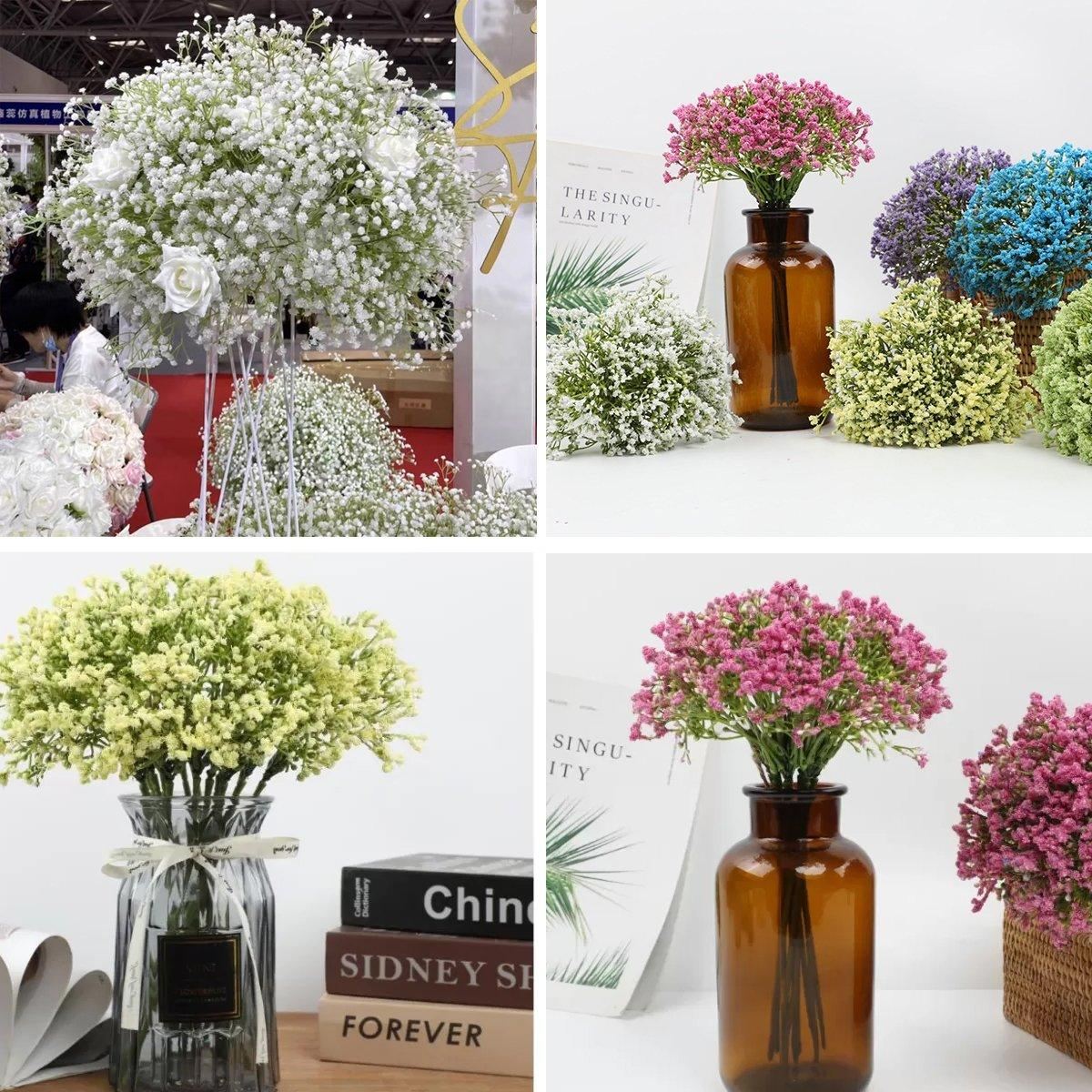 Artificial Flowers Simulation Full Star Flower Hand Bouquet 16PCS