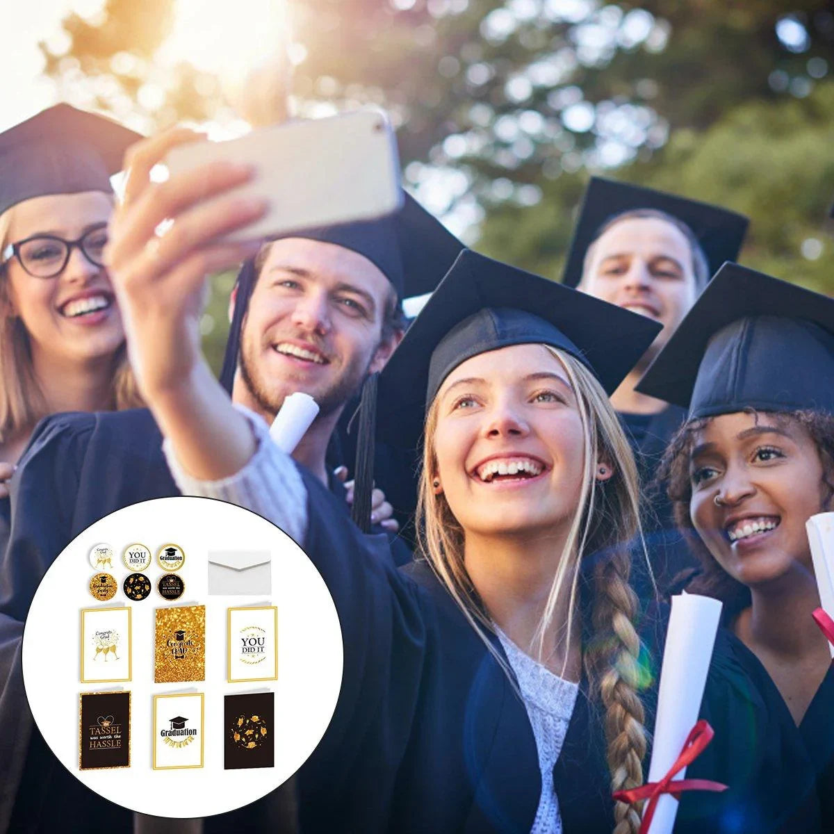 5Sets Greeting Cards Party Invitations