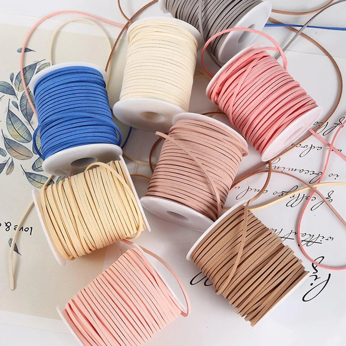 32 Colours Leather Rope Gift Box Packaging Belt