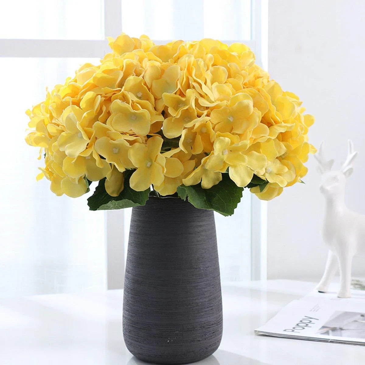 Hydrangea Artificial Flowers 3PCS