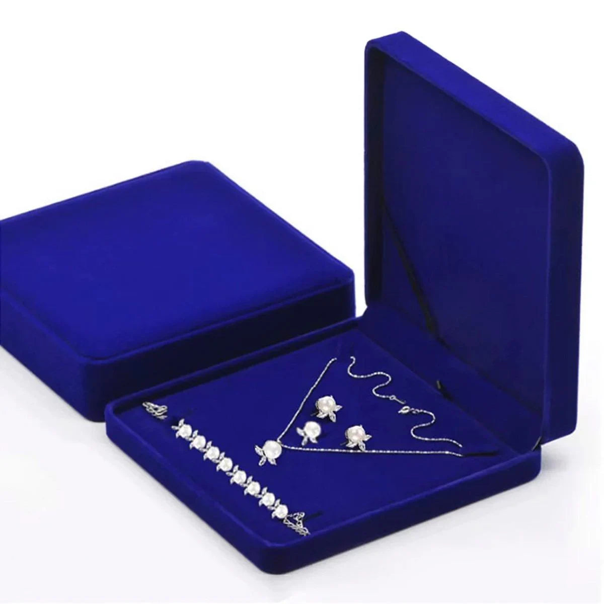 Jewelry Gift Box Storage Display Case 6Colours 1PC