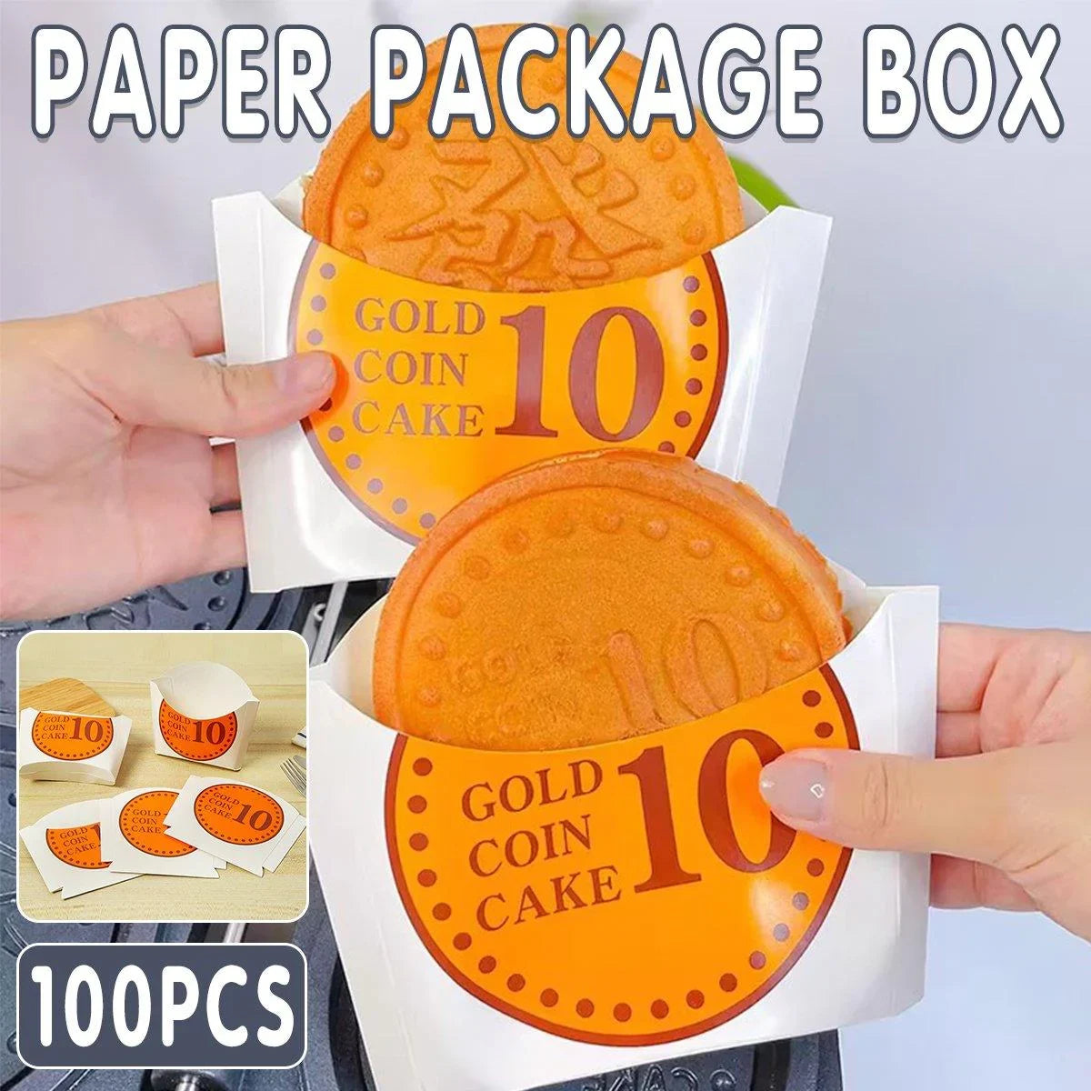 White Cardboard Bread Boxes 100PCS
