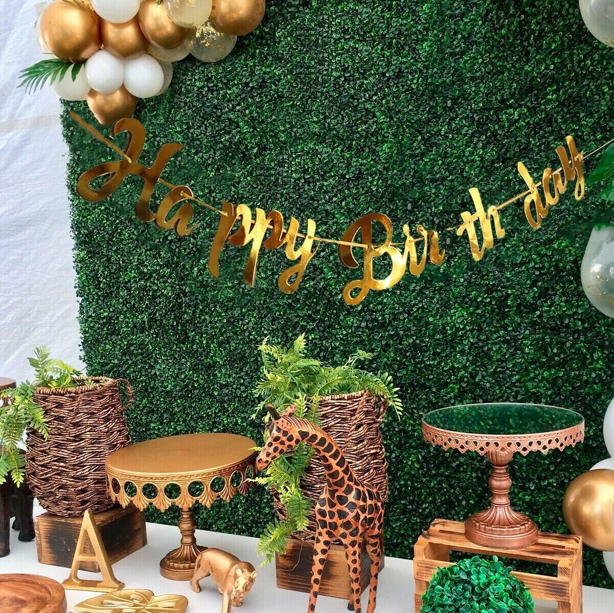 Happy Birthday Banner Party Decorations 3Colors 1PC