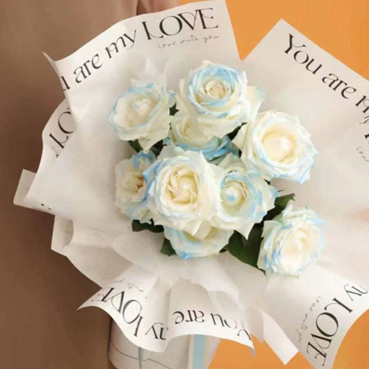 Wrapping Paper Floral Packaging 100 PCS