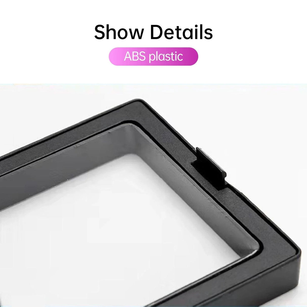 Display Box Plastic Jewelry Storage 10pcs