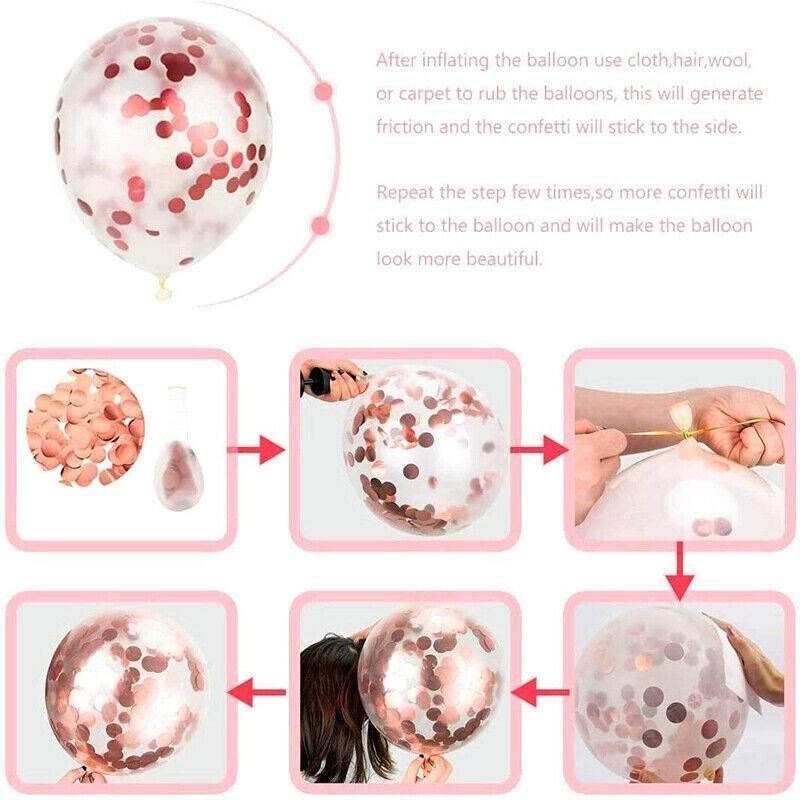 Birthday Balloons Party Decorations Sequin 1Set