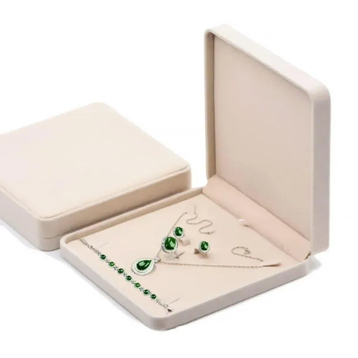 Jewelry Gift Box Storage Display Case 6Colours 1PC