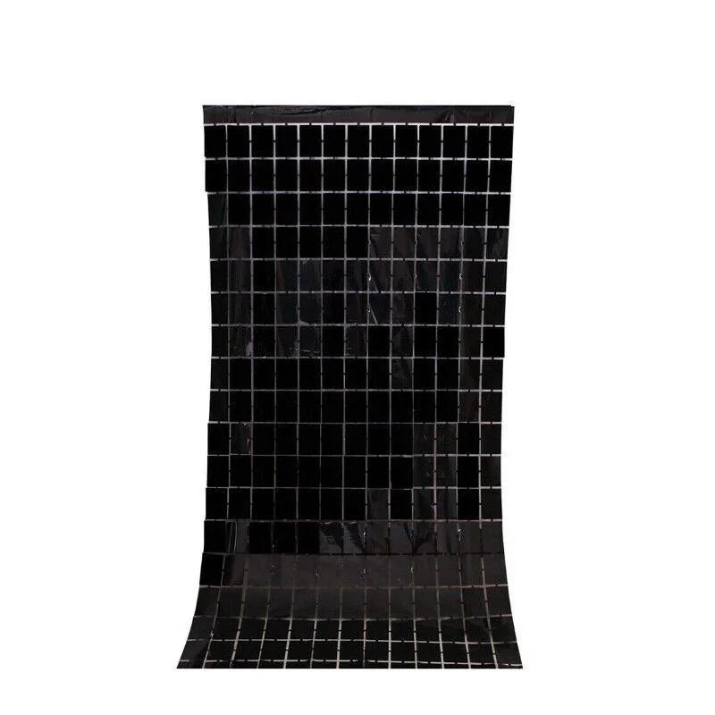 Rectangle Tinsel Curtain Shimmer Wall Backdrop 1PC