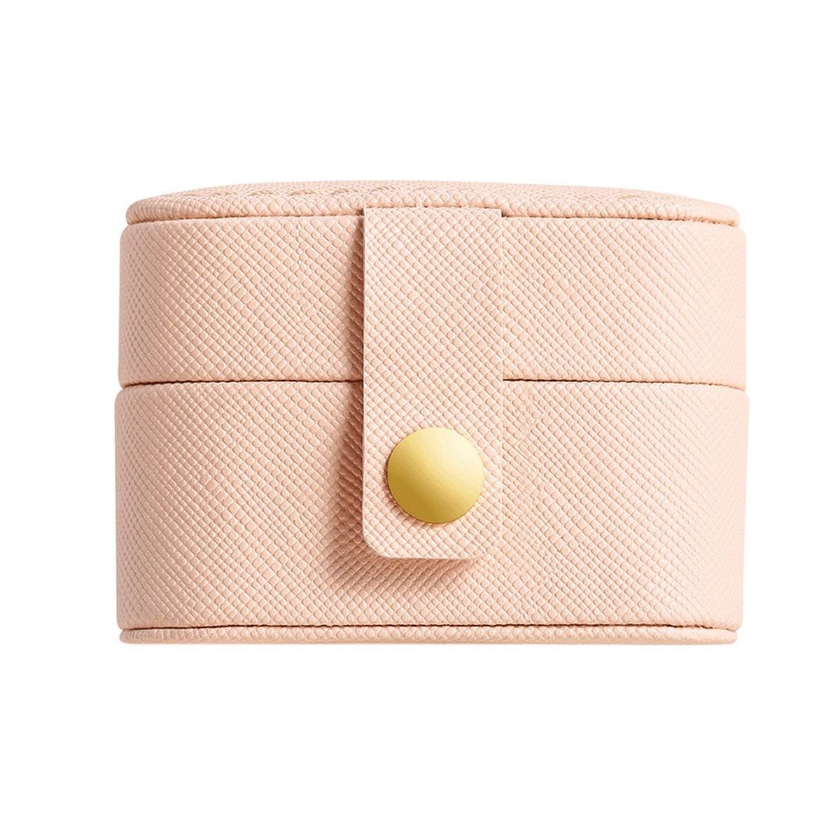 High-Quality Synthetic Leather Mini Jewelry Boxes 5PCS