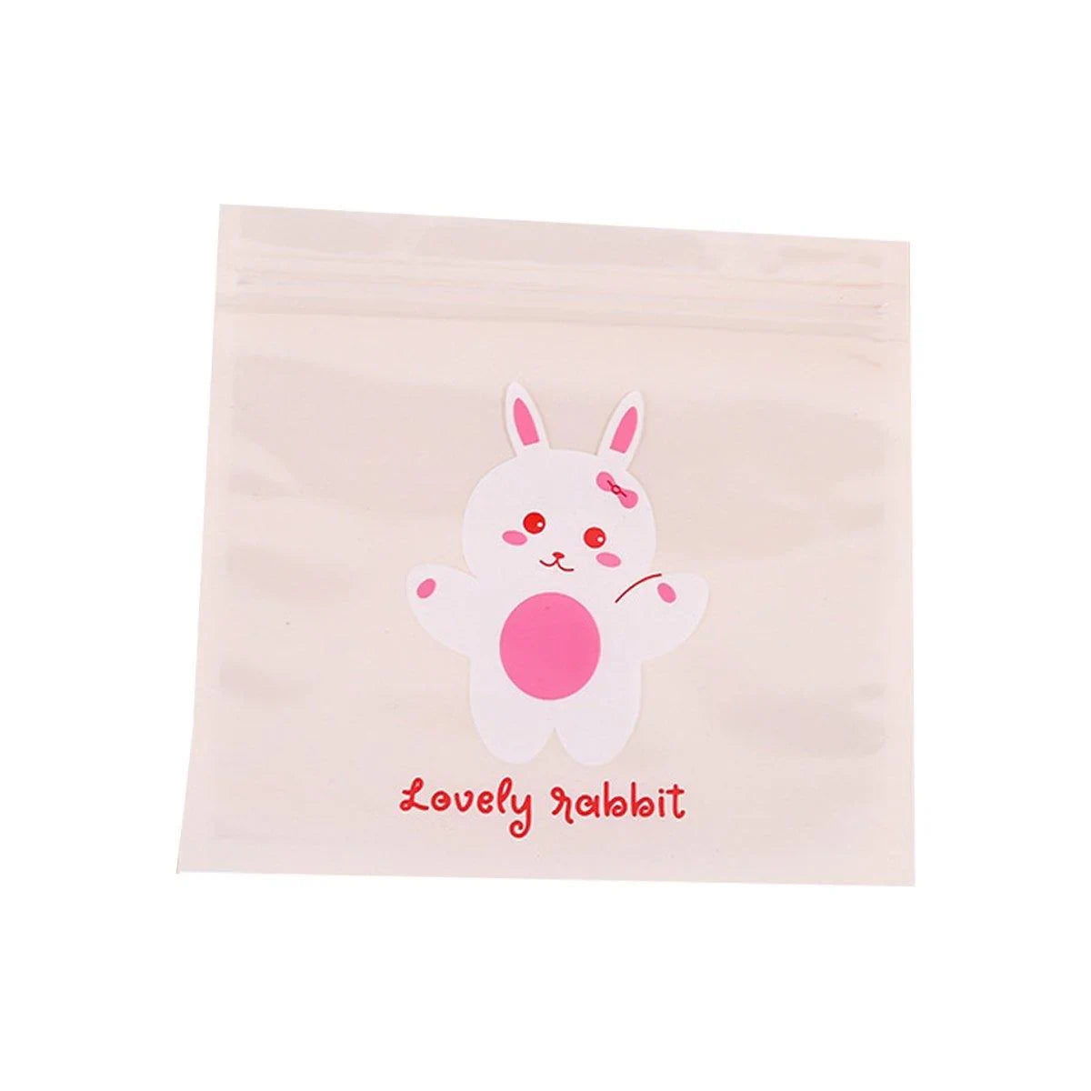 These cute cartoon Ziplock bags are perfect for keeping your snacks, candies, and cookies fresh and secure.